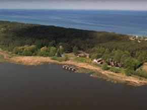 Luxurious house on the water for 4 people Łazy
